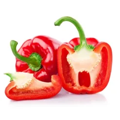 Organic red bell pepper 300gr